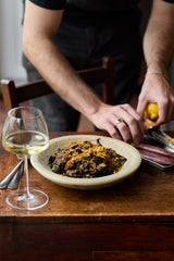 CUTTLEFISH RAGÙ, PAPPARDELLE & ROSEMARY CRUMBS