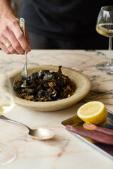CUTTLEFISH RAGÙ, PAPPARDELLE & ROSEMARY CRUMBS