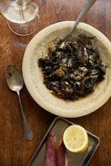 CUTTLEFISH RAGÙ, PAPPARDELLE & ROSEMARY CRUMBS