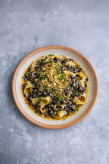 CUTTLEFISH RAGÙ, PAPPARDELLE & ROSEMARY CRUMBS